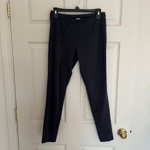 June & Daisy gray legging cotton low rise medium